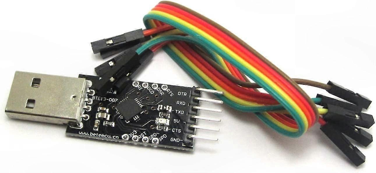 USB to TTL Converter Module with CP2102 Chip for Serial Communication Interfacing