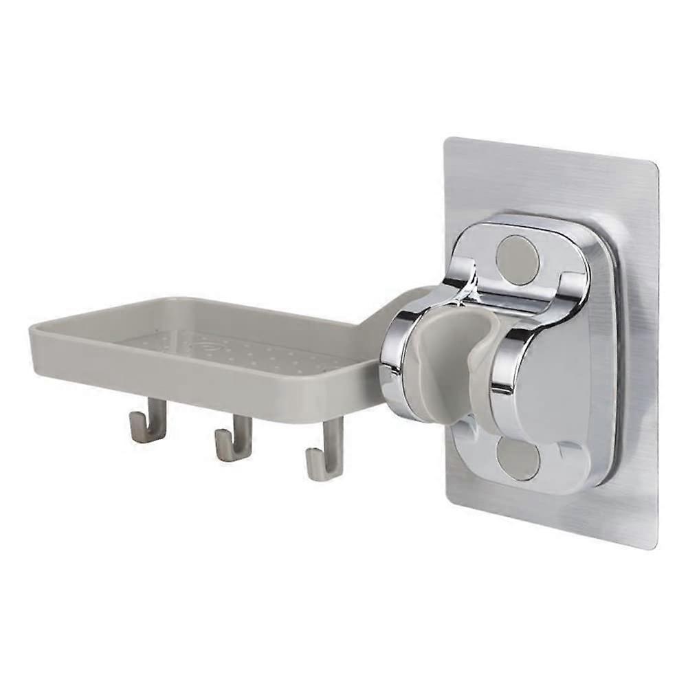 ABS-Duschhalter ABS Plastic No-Drill Adjustable Shower Holder With Soap Dish