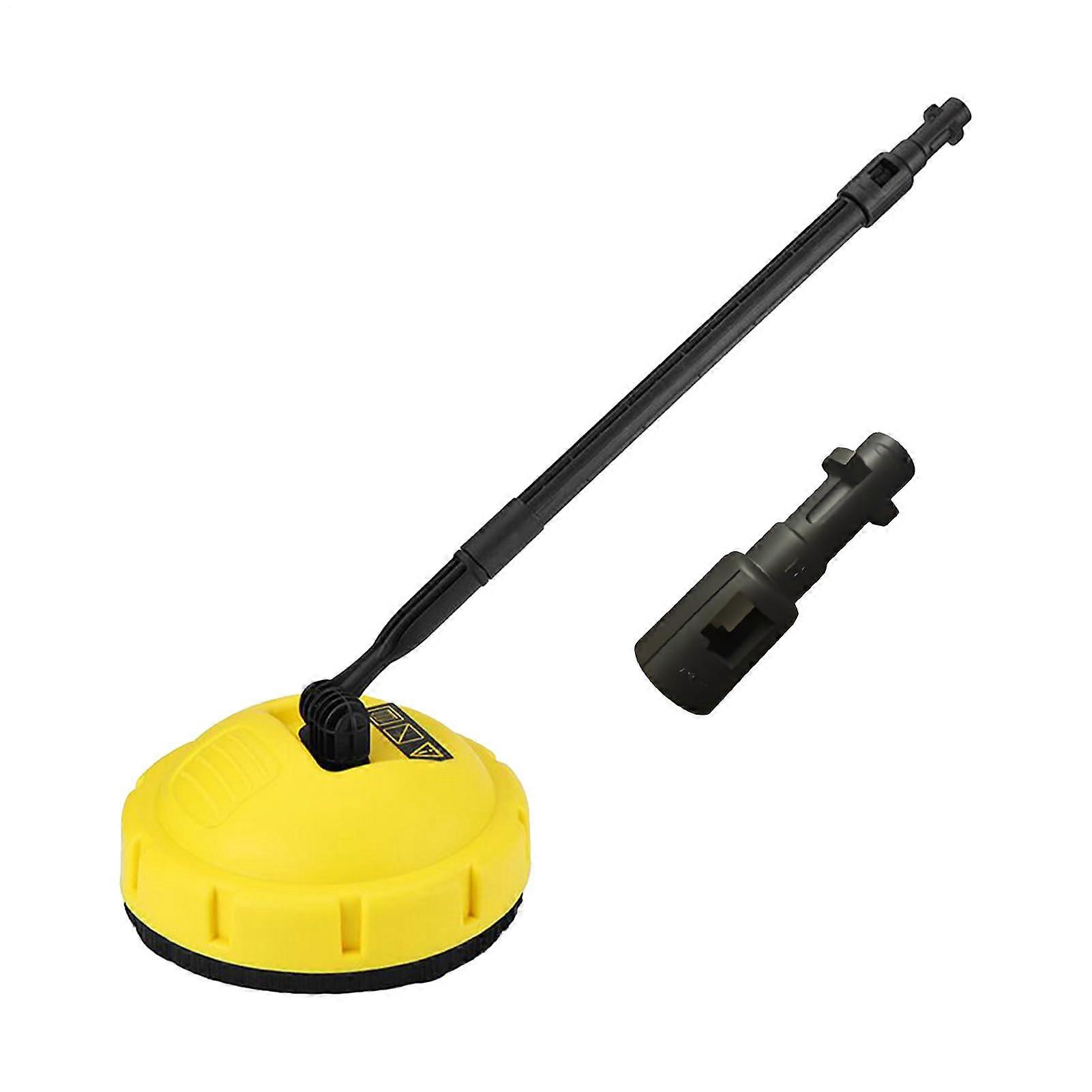 Pressure Washer, Jets Cleaner Attachment, 9.45x17.72 Inches Versatile Time Saving Design Effective ABS Floor Scrubber