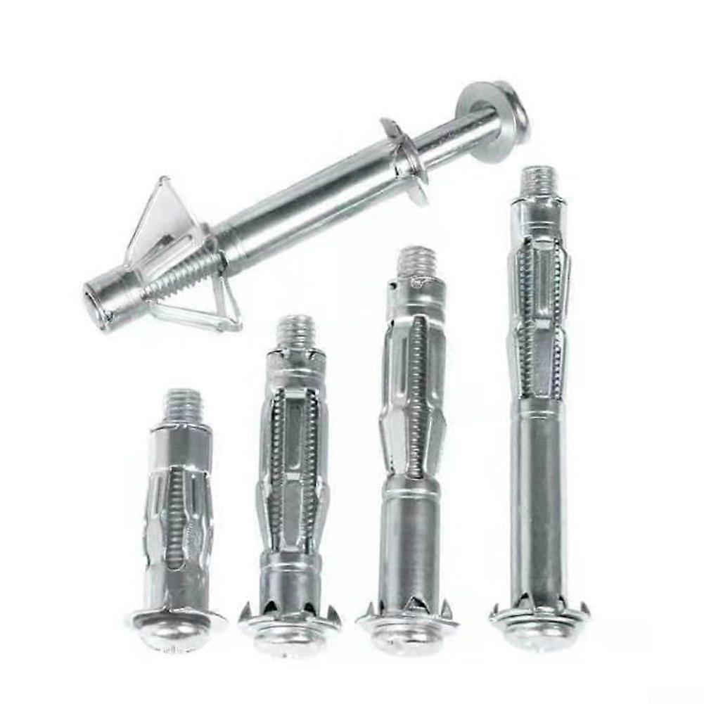 Cavity Wall Anchors Set Of 10 Heavy Duty With Screw Tensioning Mechanism M4x38mm For Strong Hold Brick Or Concrete
