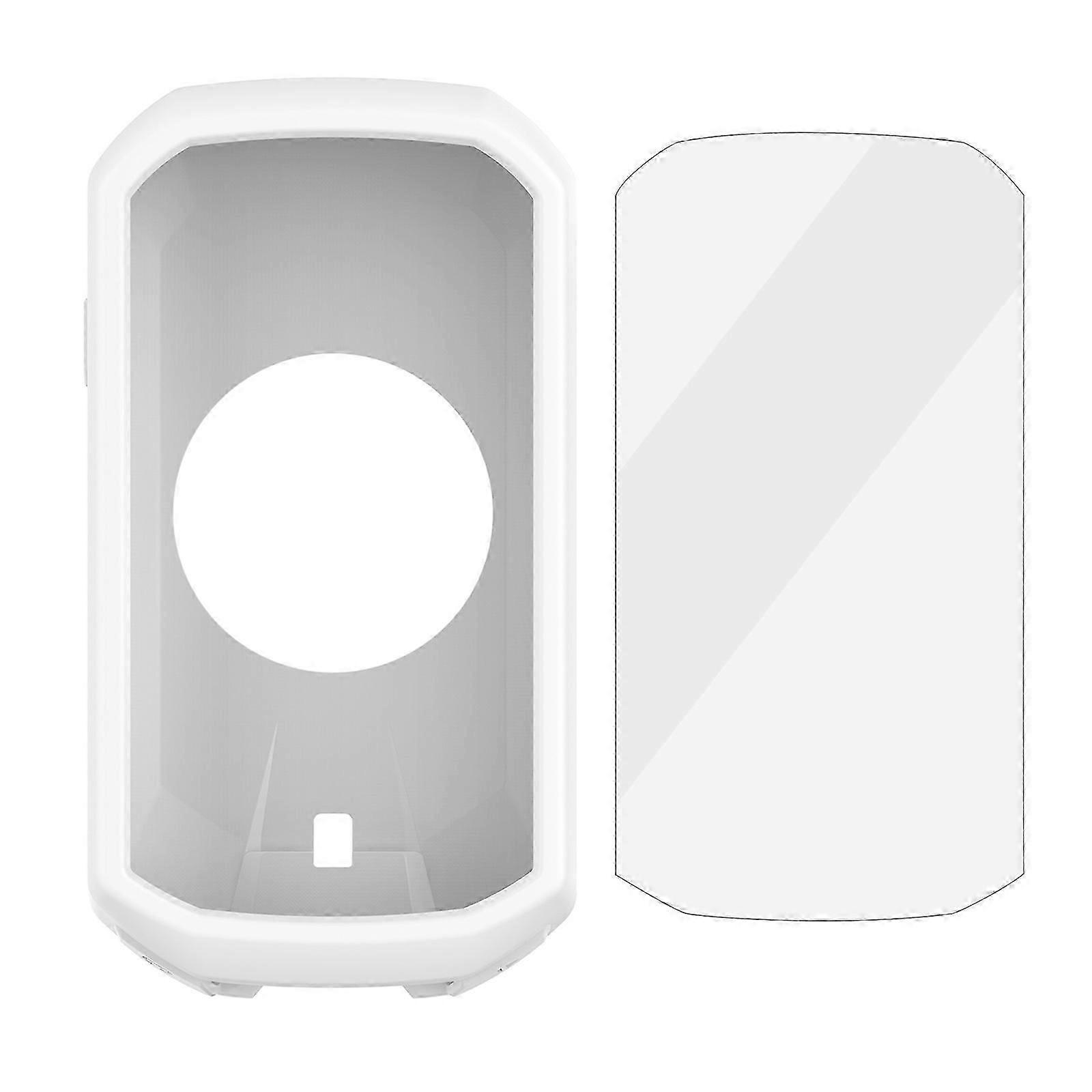 Silicone Bike Computer Housing Case With Antiscratch Screen Protector Film For