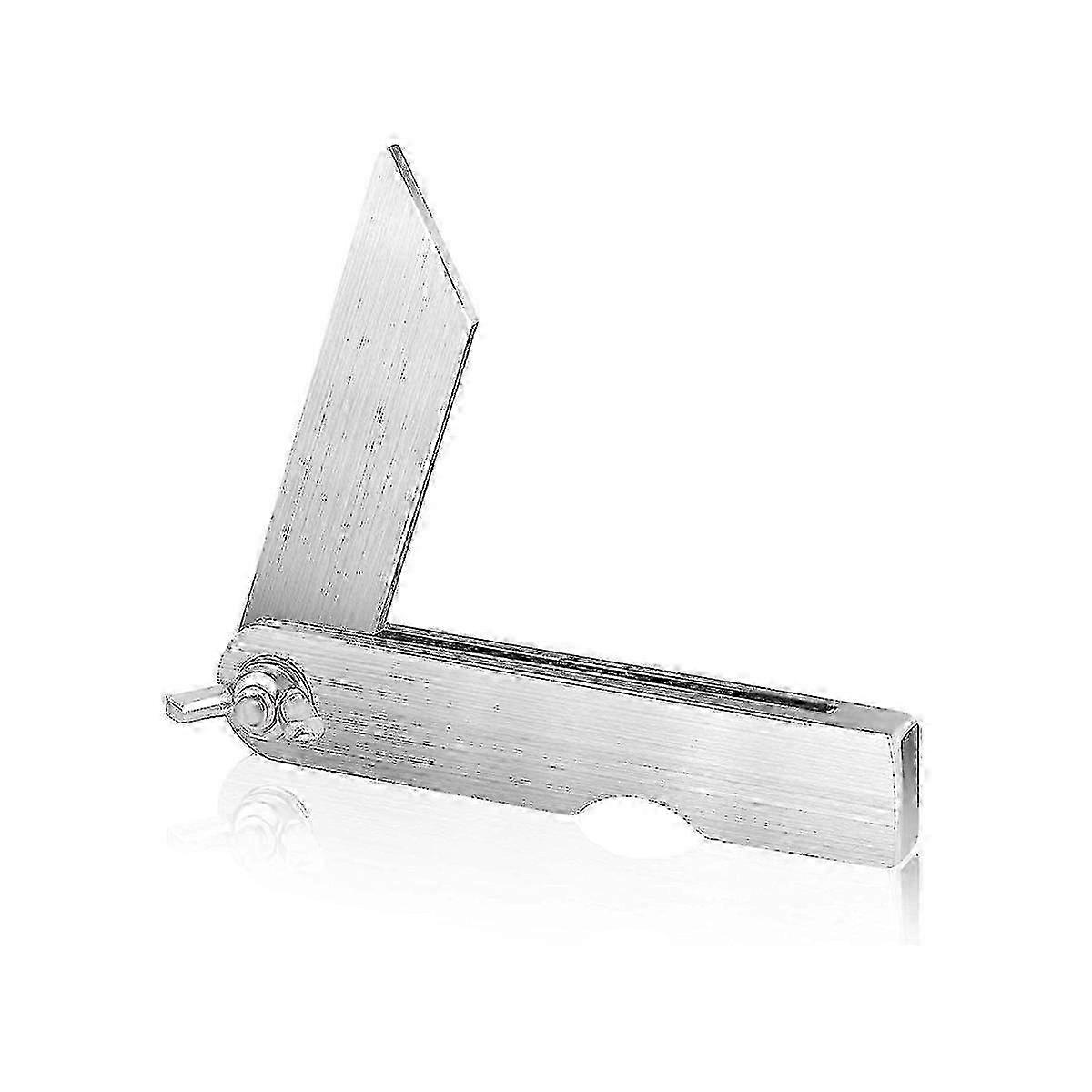 4-Inch Sliding T-Bevel Gauge Protractor with Adjustable Angle Finder for Woodworking and Carpentry Projects