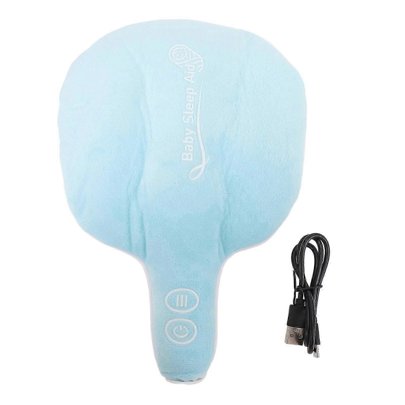 Baby Vibrating Mattress Pad Sleep Soother USB Rechargeable 3 Vibration Speeds Cotton Cordless Baby Vibrating Sleep Aid