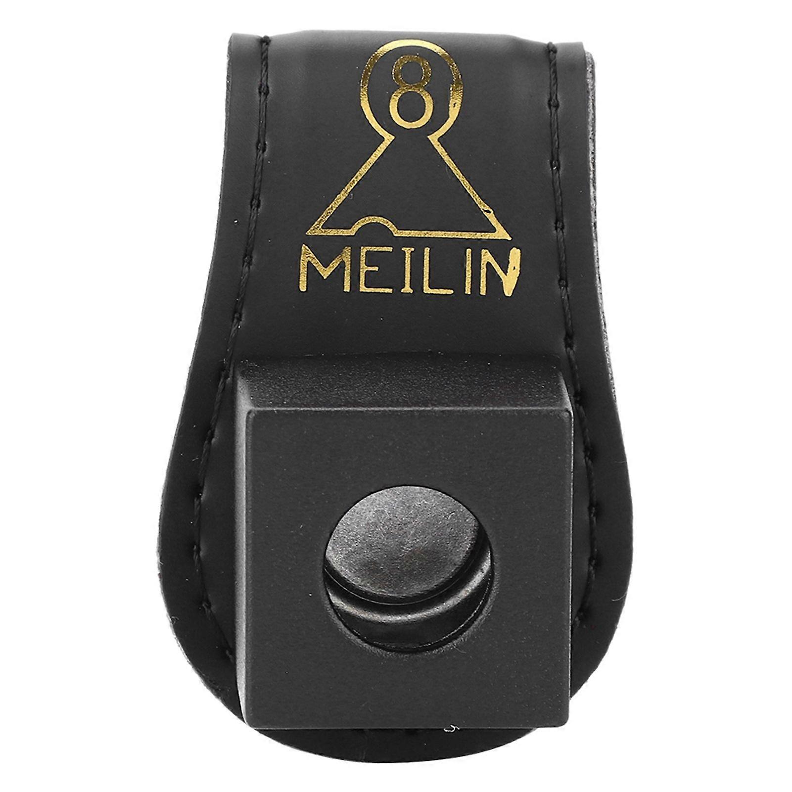 Magnetic Billiard Chalk Holder with Belt Clip Portable Fix Cue Chalk Bag