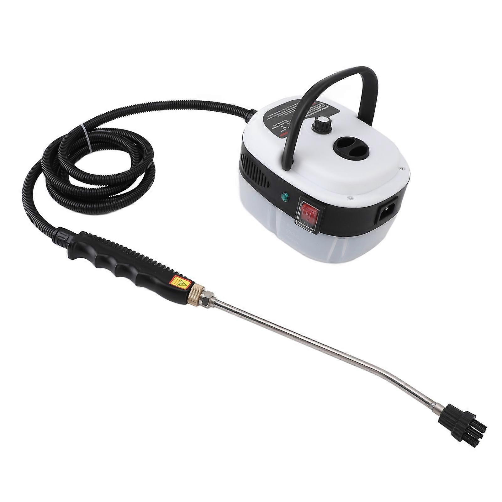 2500W Handheld Steam Cleaner 1L High Temp White EU Plug