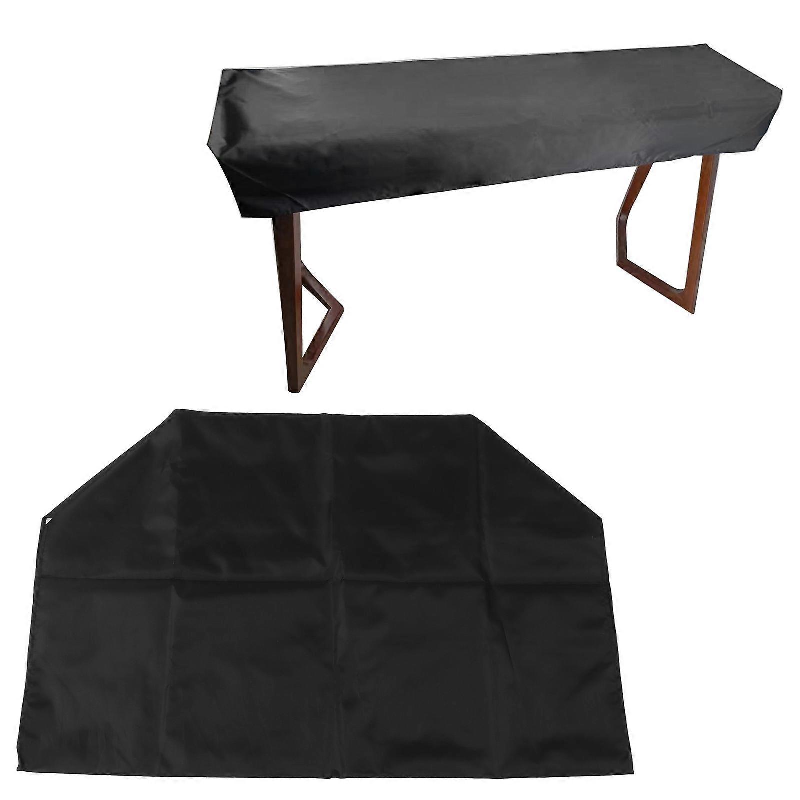 Waterproof Full Coverage 61-Key Piano Keyboard Dust Cover Black