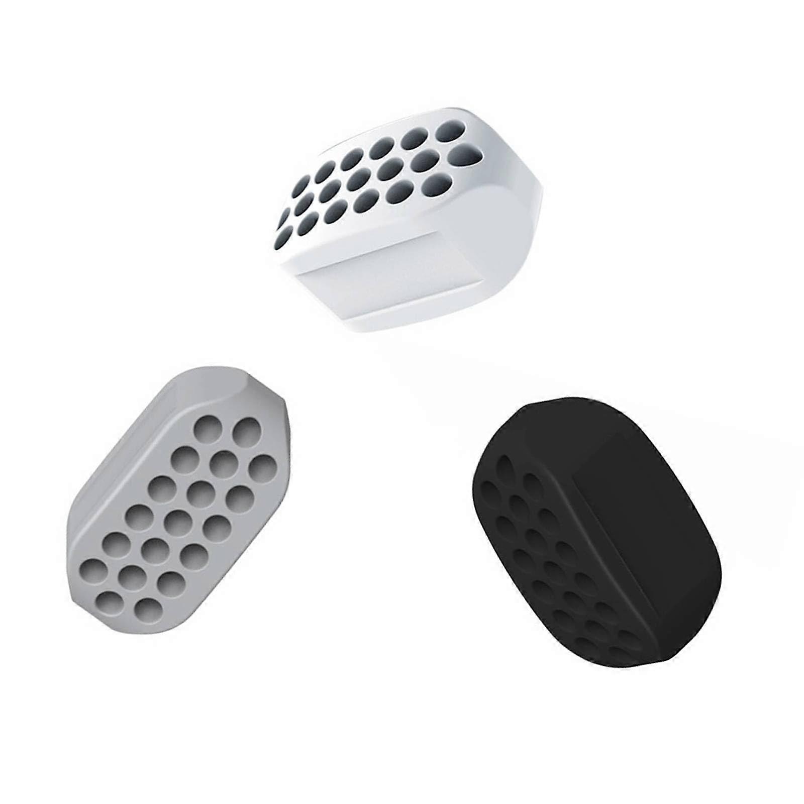 Face Chewing Trainer Silicone 6Pcs Jaw Exerciser Set With Storage Box, Unisex Jawline Muscle Trainer, 3 Colors