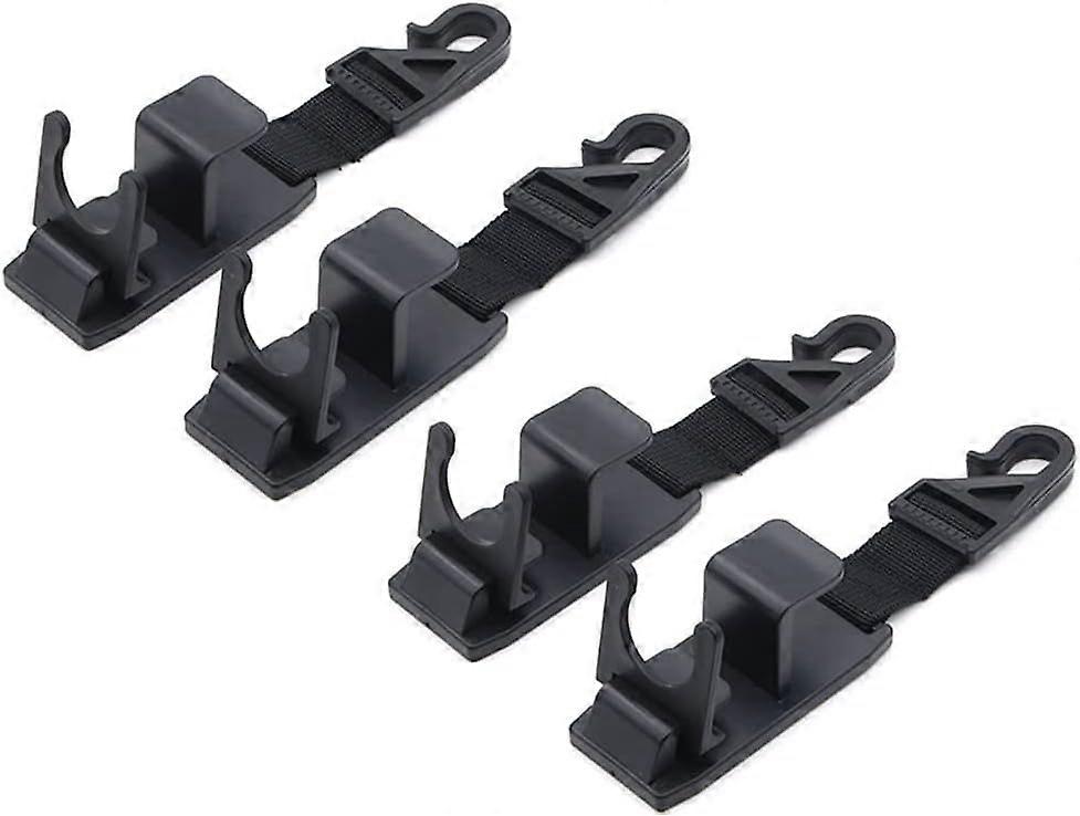 Backseat Headrest Hooks Coat Hangers, 4 Pack Car Backseat Headrest Hooks