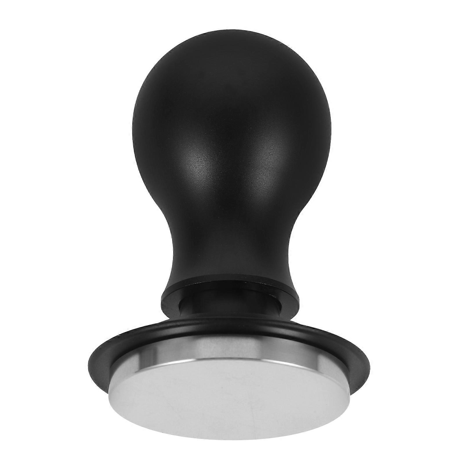 Espresso Coffee Tamper Metal Espresso Machines Sleek Design Black 51mm Perfect Extraction 1Set