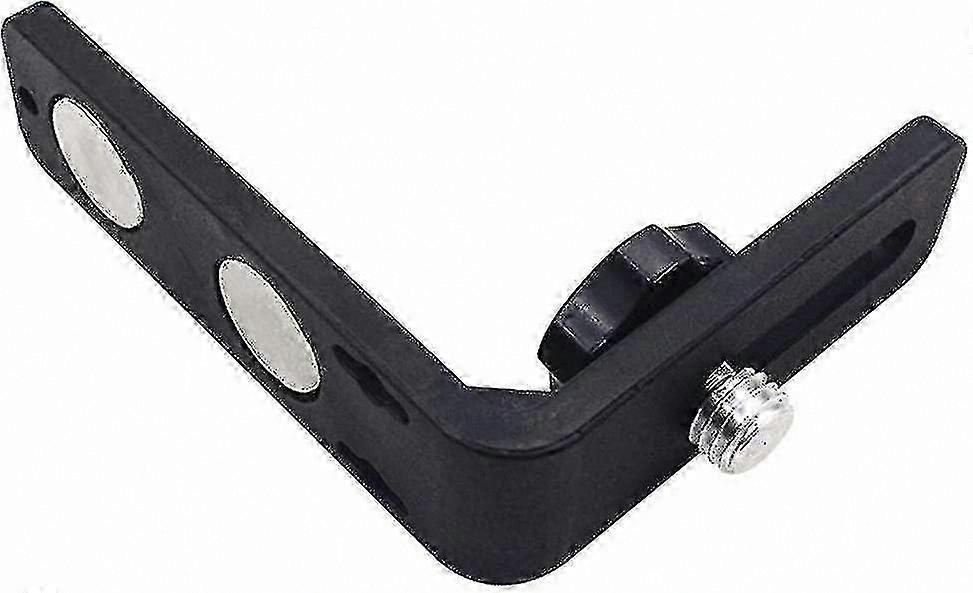 L-Shaped Magnetic Level Stand, 1.6cm Adapter for Laser Levels, Multi-Function Tool for Construction and Surveying