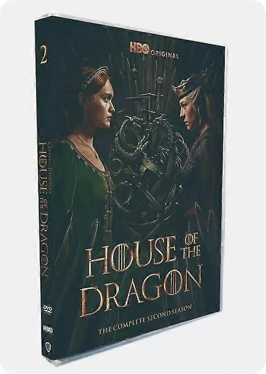 House of the Dragon: the Complete Second Season 2 (DVD, 2024, σετ 2 δίσκων) Αγγλική έκδοση