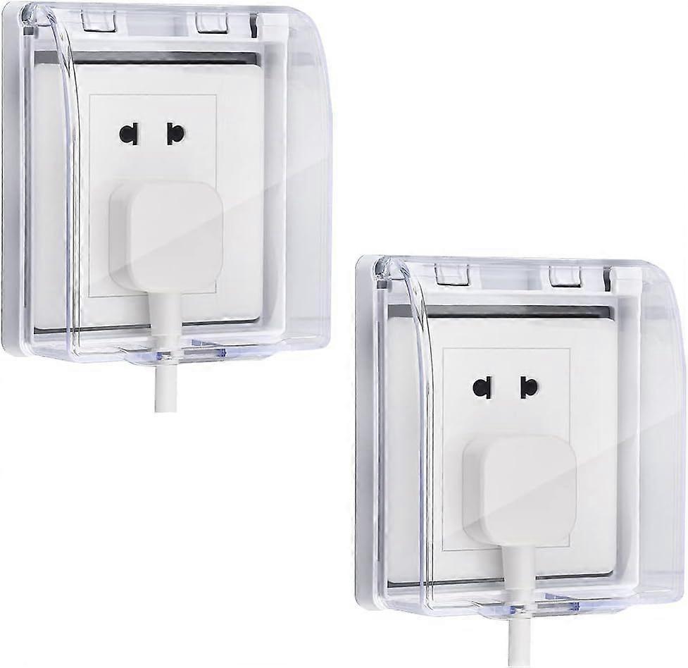 Pack Universal Waterproof Socket Box, 86 Types Wall Switch Socket Front Panel