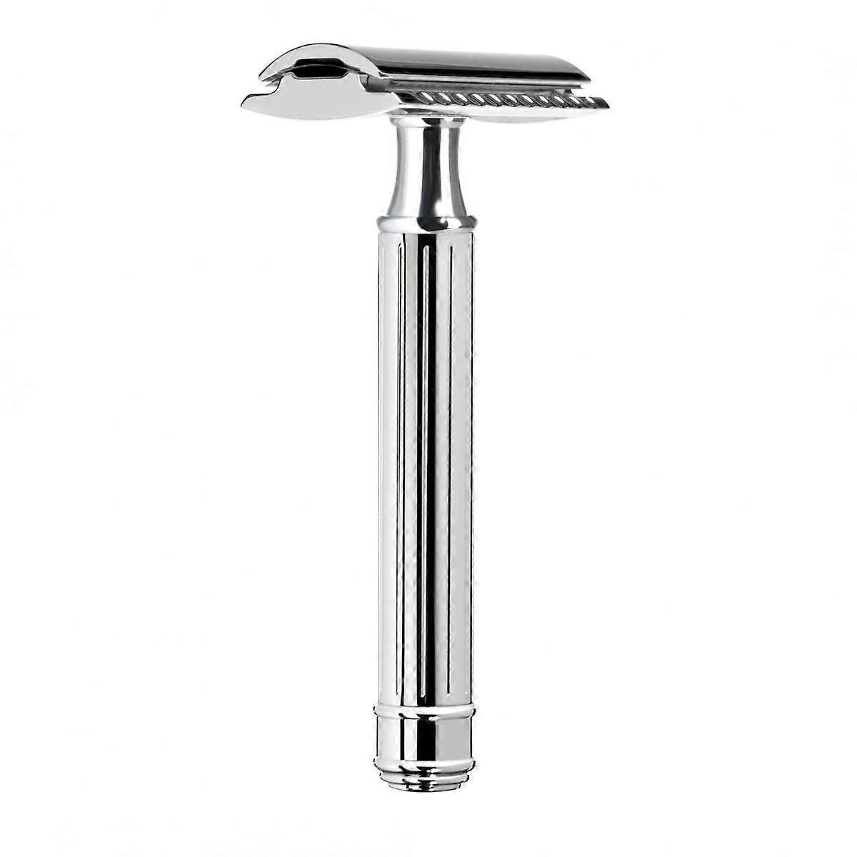 Chrome Plate Safety Razor - Closed Comb