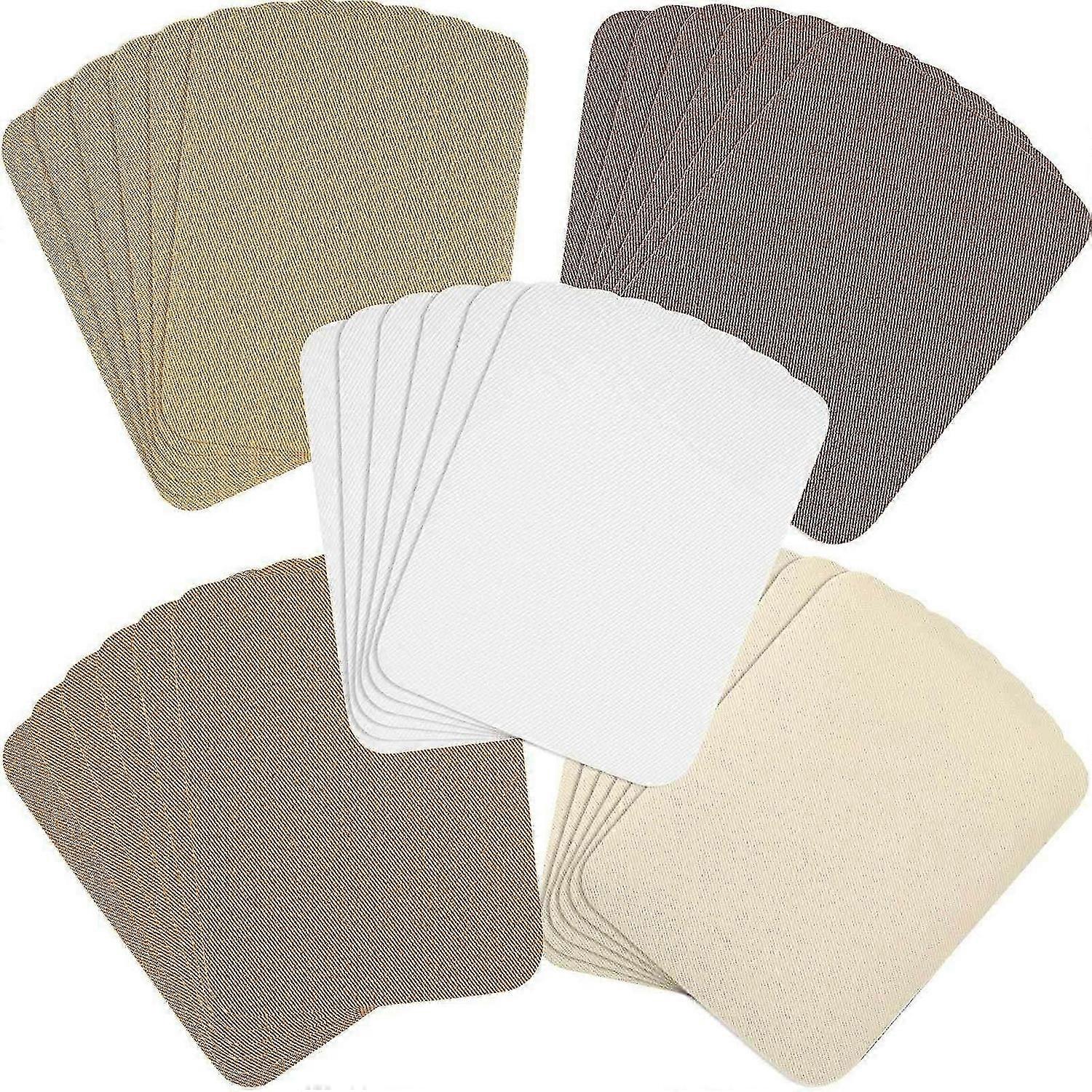 30Pcs 3.8 x 5 Inches Iron-on Patches Iron on Mending Fabric for Pants