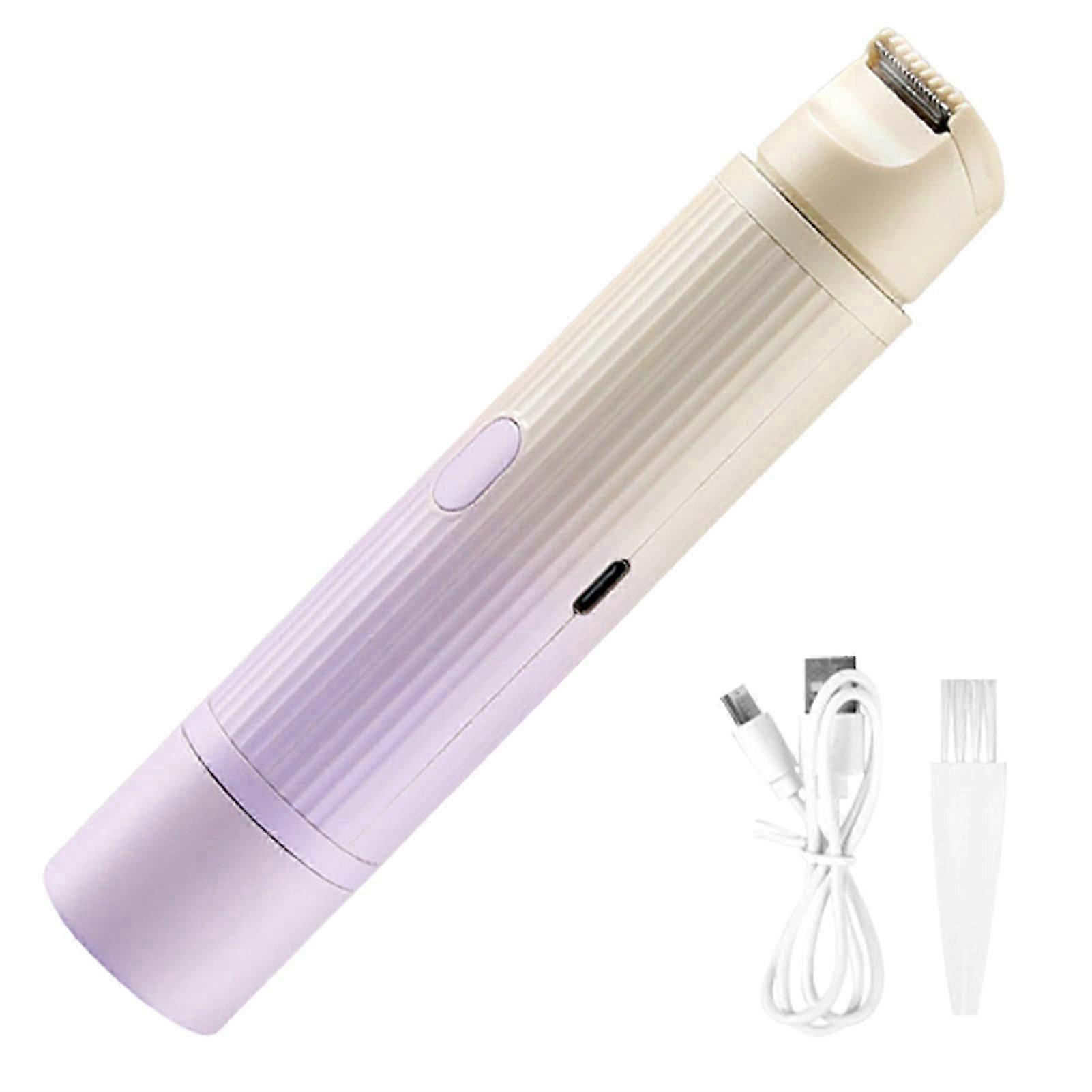 Women's Electric Hair Remover Rechargeable Wet Dry Painless Trimming Machine for Travel Home Use
