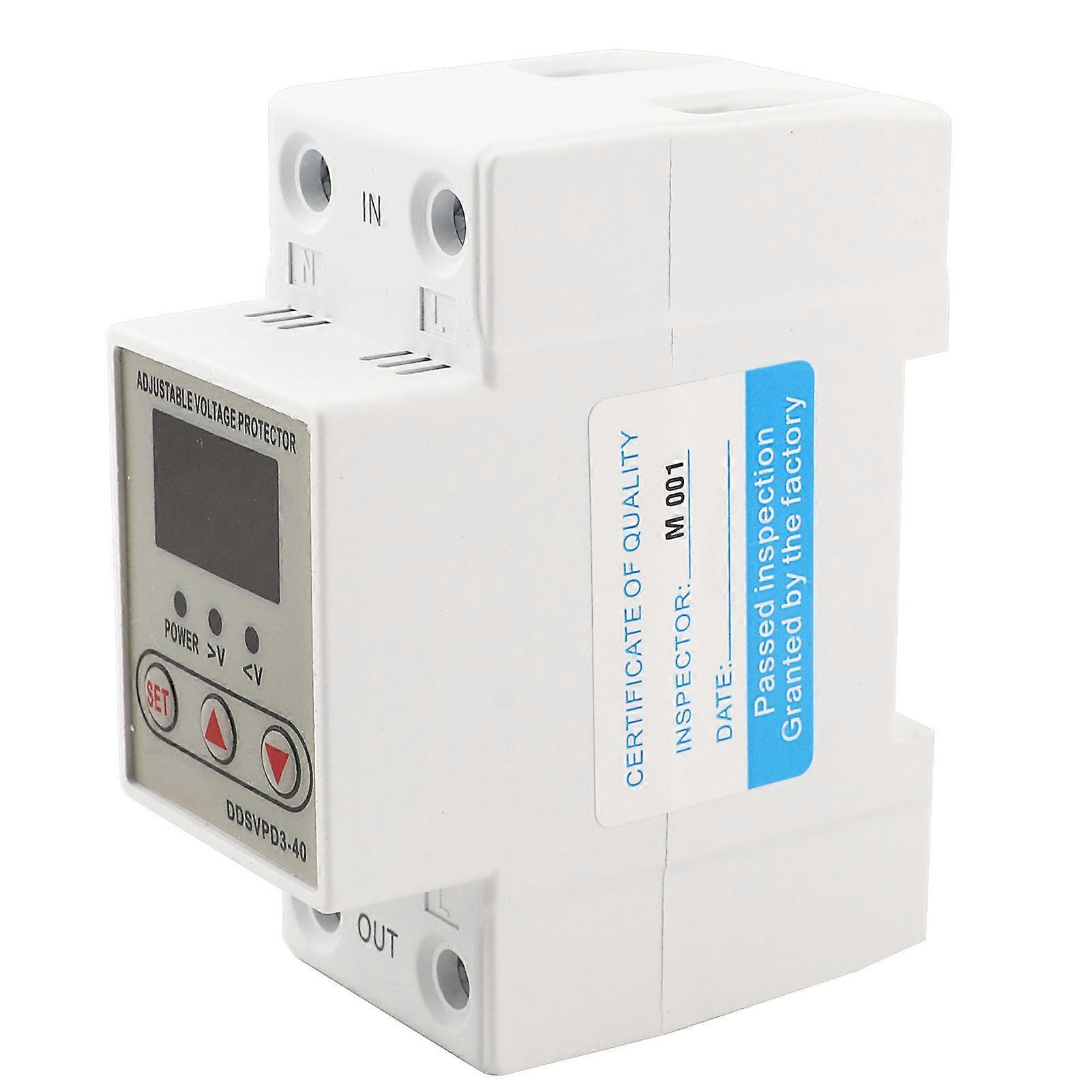 DDSVPD3?40 Adjustable Self?Recovery Automatic Reset Voltage Protection Device 220V
