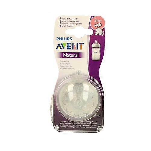 Philips Avent Natural Teat SCF045 / 27 2 units