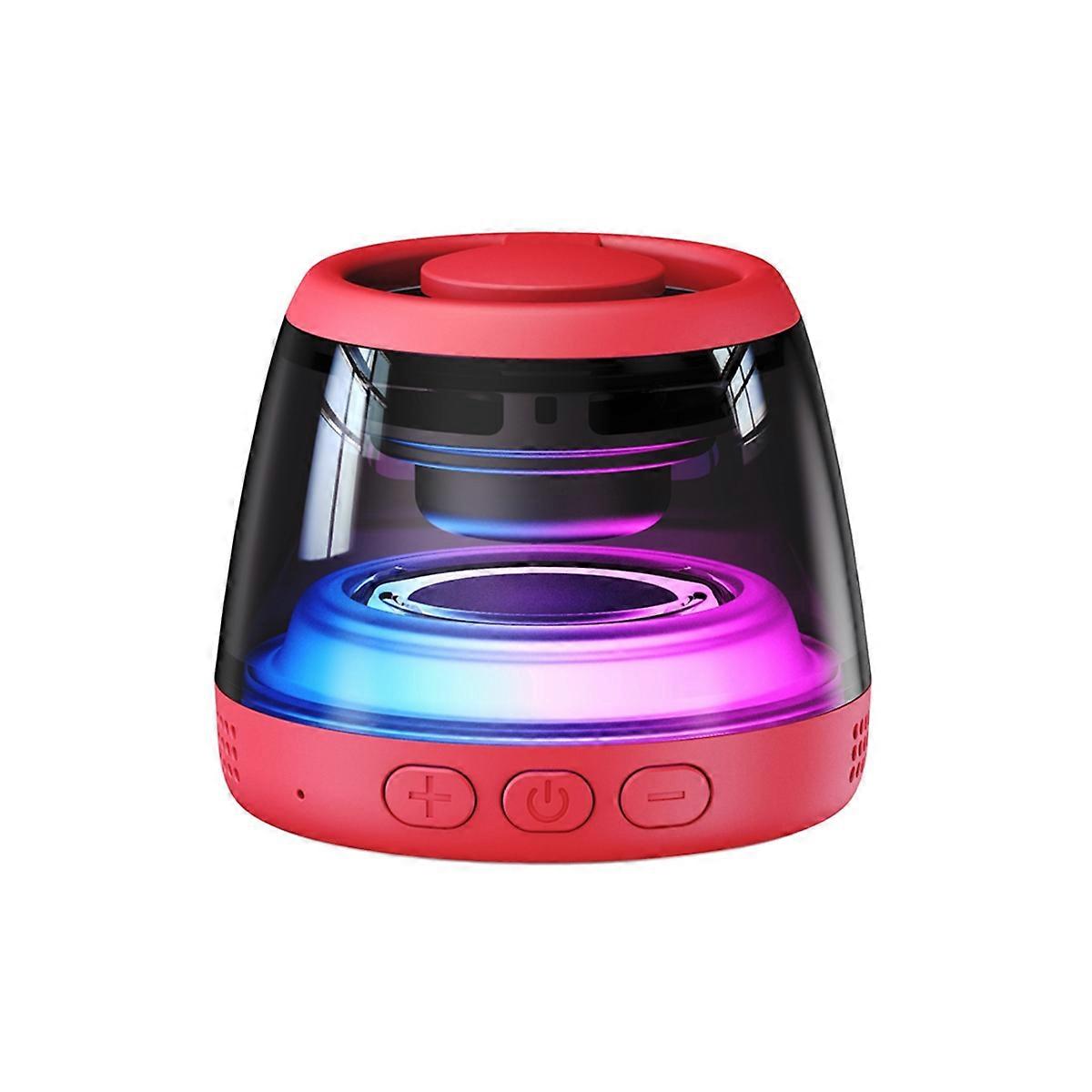 Magnetic Bluetooth Speaker with RGB Lighting Mini Portable Sound Box