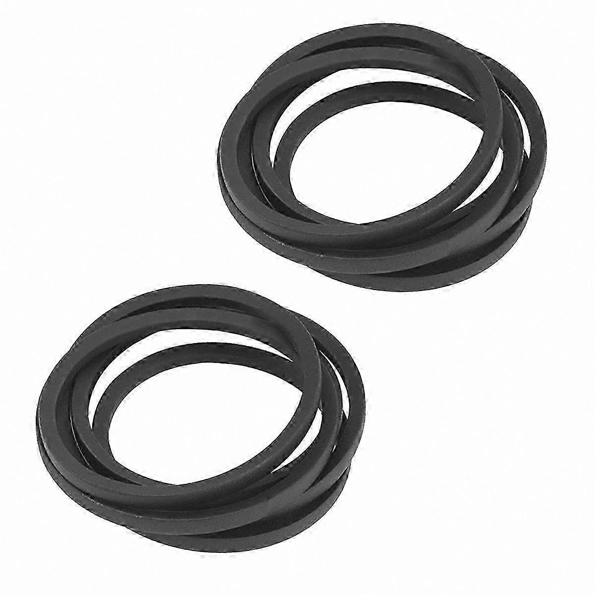 2-Pack Replacement Mower Deck Belt, 954-04060C Size, for Lawn Equipment Use
