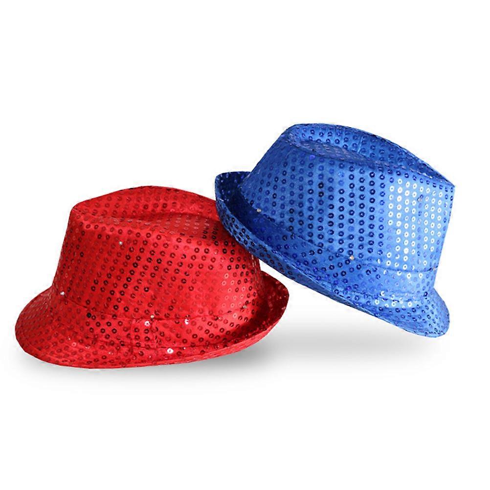 Flashing Jazz Hat for Adult LED Unisex Party Hat with