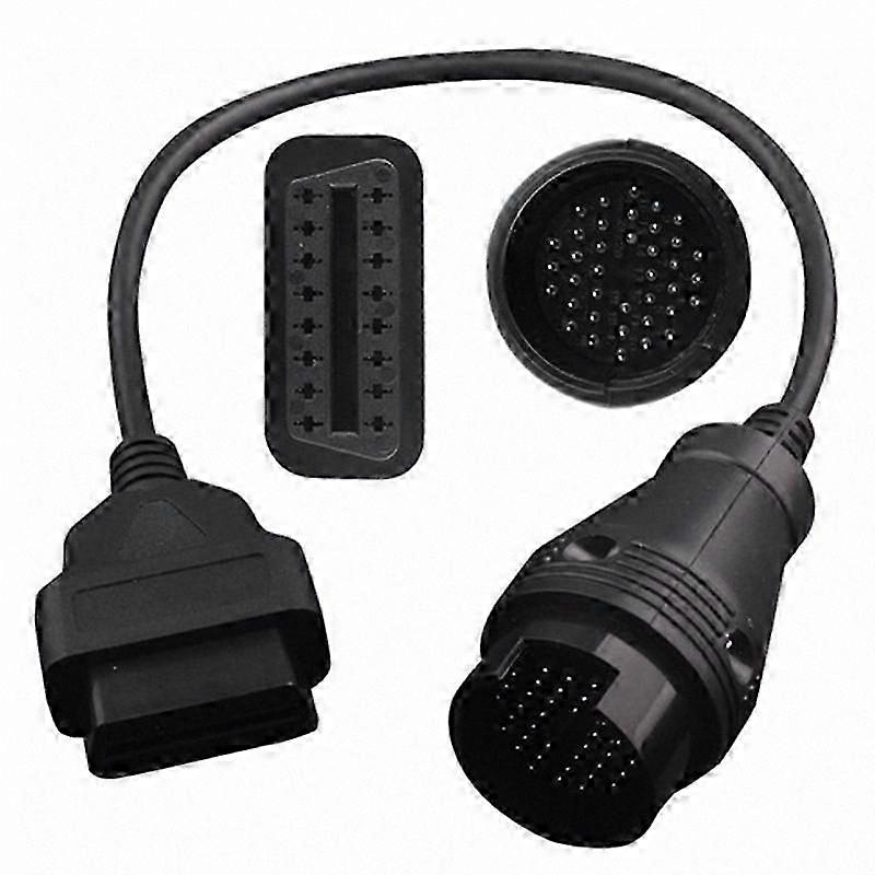 38 Pin to 16 Pin OBD2 Diagnostic Adapter for  Vehicles with 38 Pin OBD Connector
