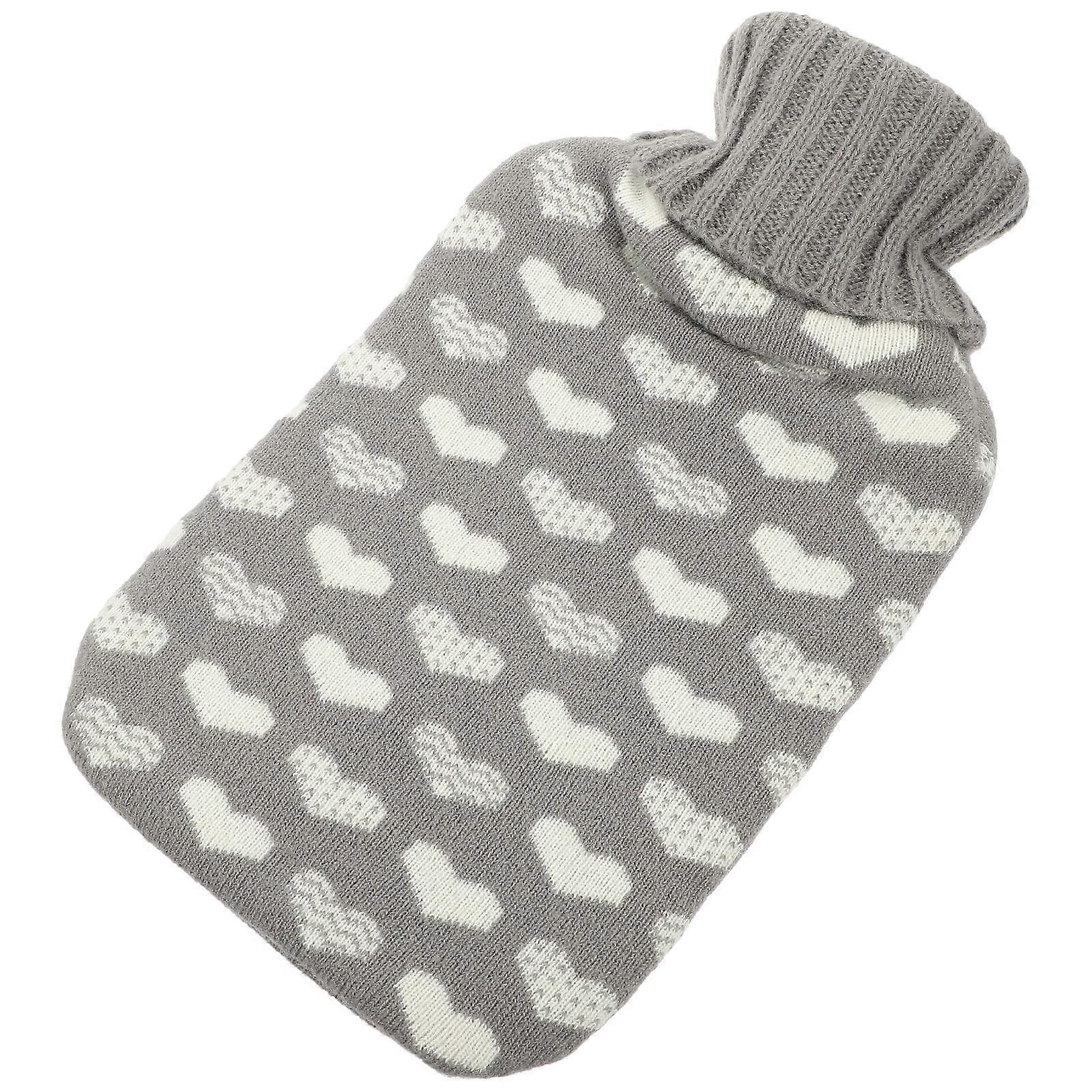 Thick Hot Water Pouch Hot Water Bottle for Storage Use 5Sets Set