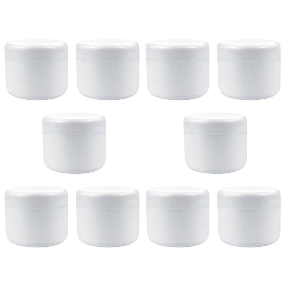 Refillable Cream Containers 50 Pcs Square Design Perfect For Traveling And Storing Your Beauty Products