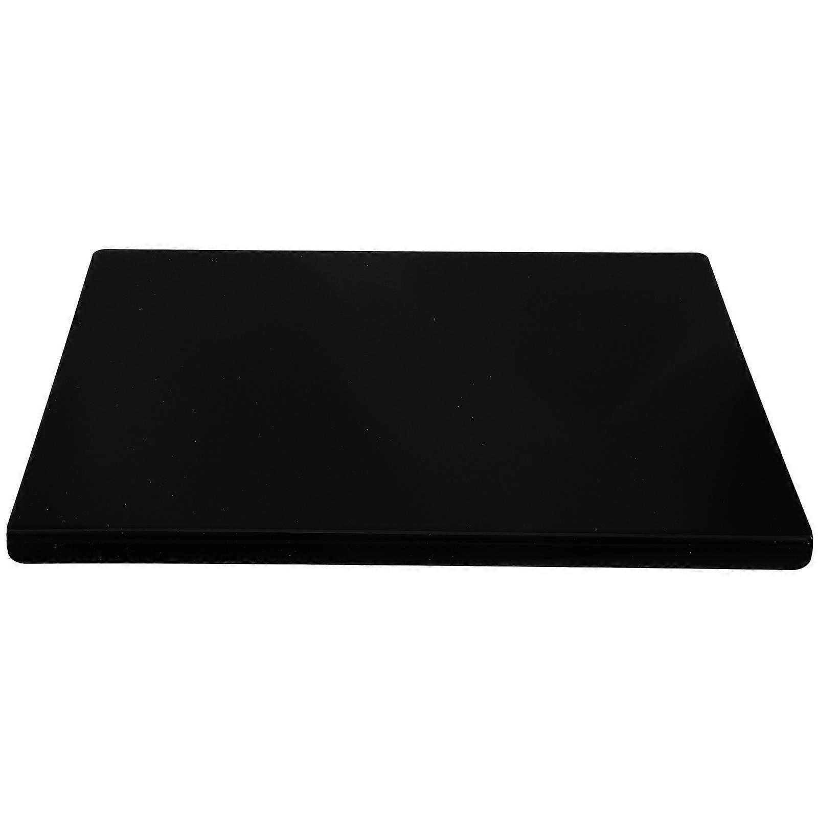 Black Acrylic Cutting Board for Home Cooking 2Pcs Practical Kitchen Boards