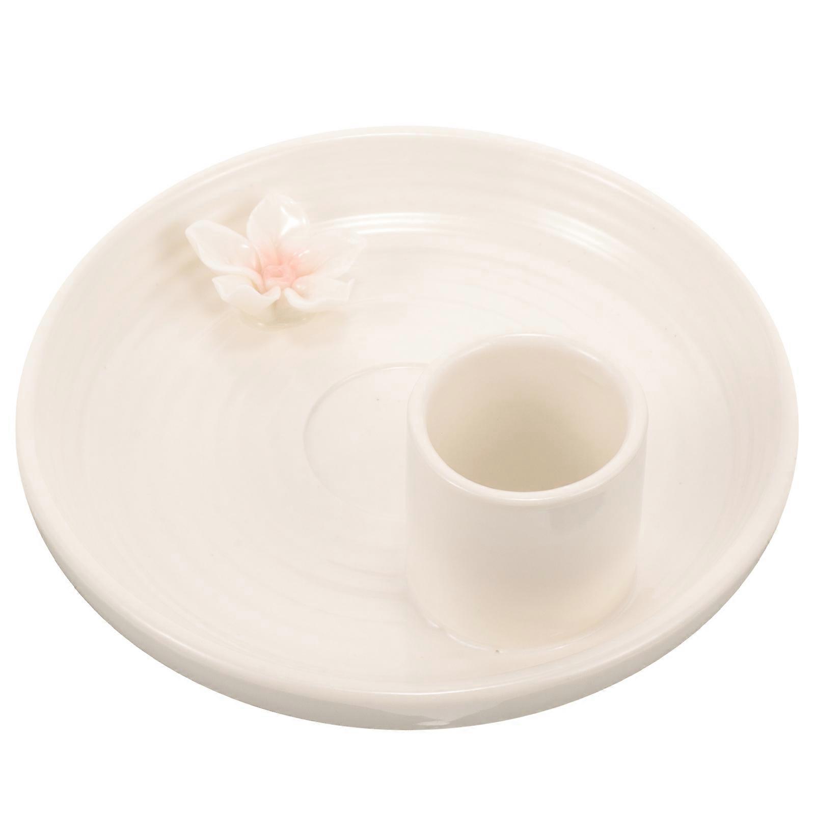 Simple Ceramic Incense Burner for Kitchen Incense Holder 3Pcs Pack