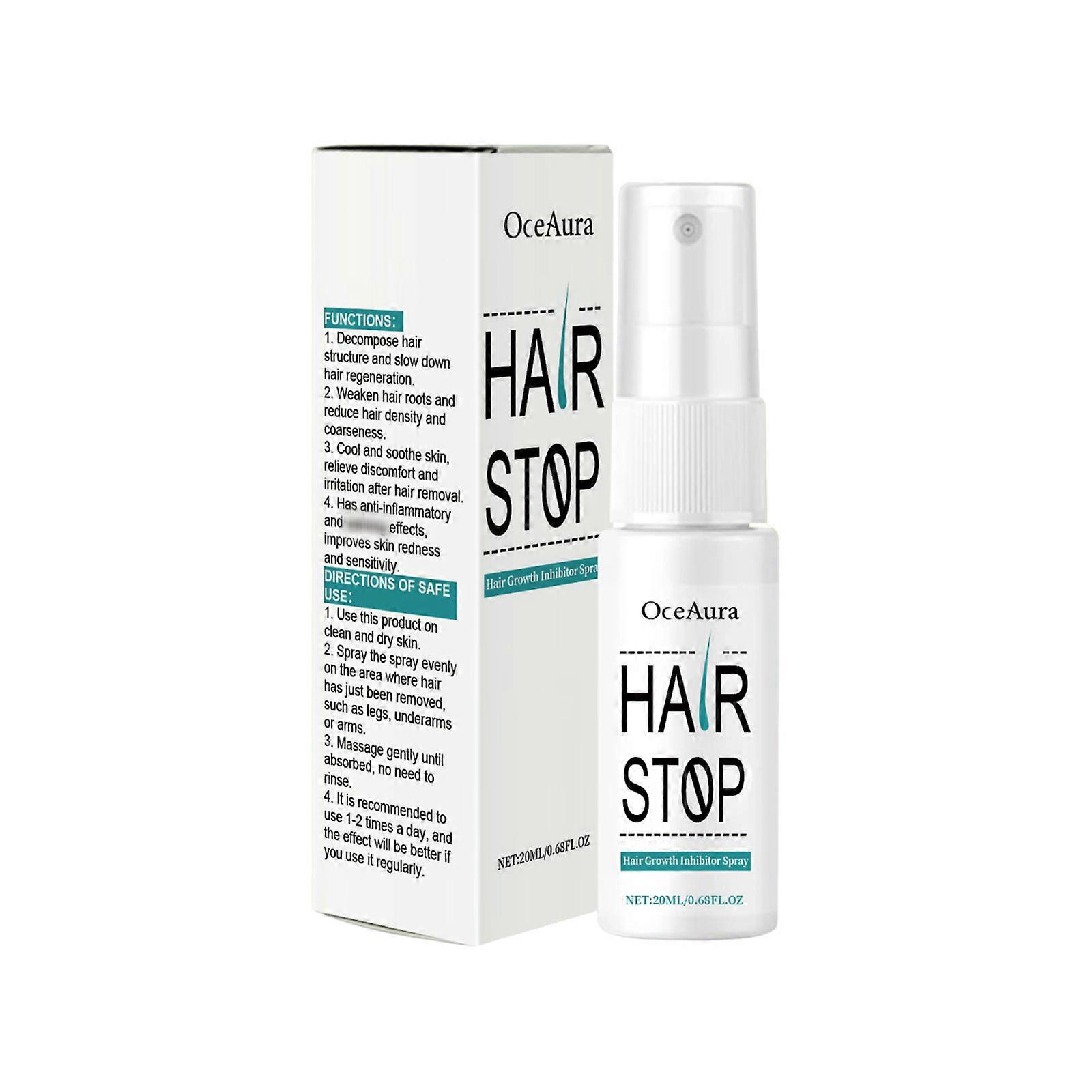 Ontharingsspray lichaamshuid lichaamshaar zachte ontharing verfrissende niet-irriterende haarverzorgingsspray 20ml