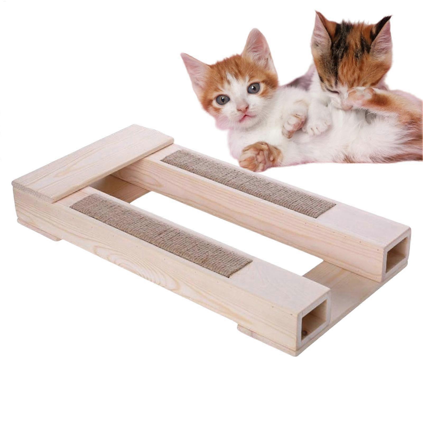 Cat Mating Stool Wooden Breeding Stool For ShortLegged Kitten, Cat Furniture Protection, Scratching Toy For Courtyard