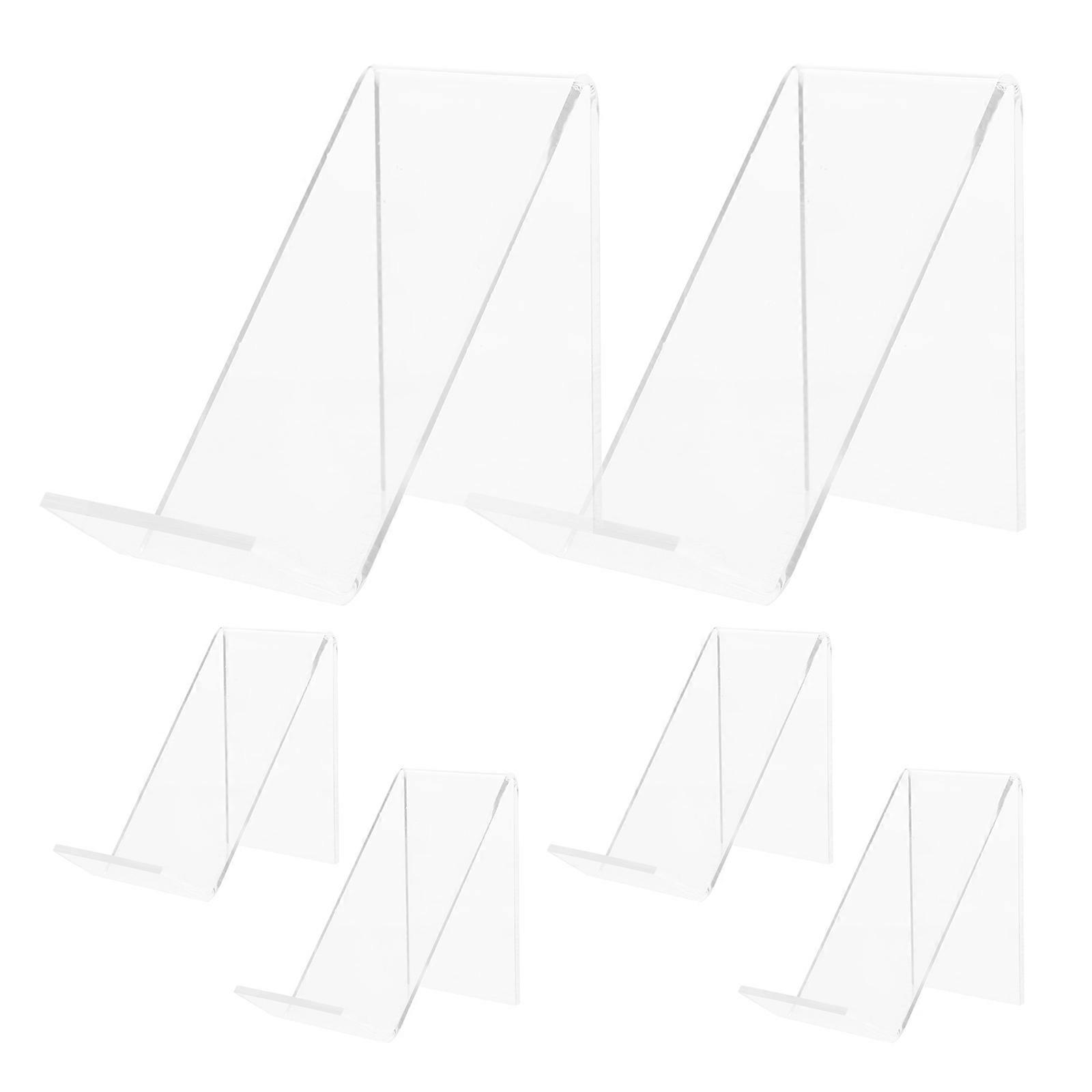 Kids Acrylic Display Rack Transparent Shoe Stand for 24Pcs Sandals