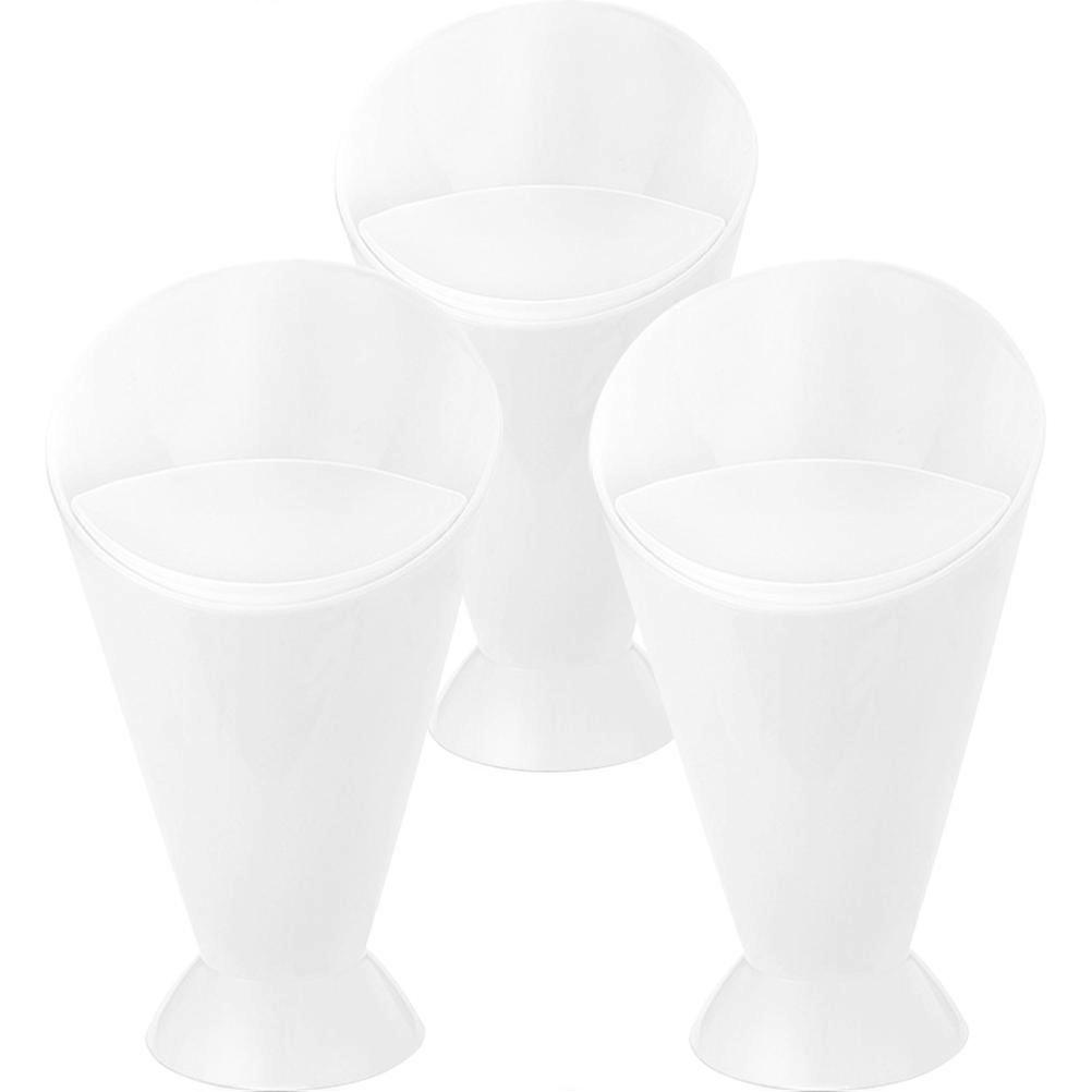 Lot de 9 gobelets à frites réutilisables et multi-usages pour l'extérieur