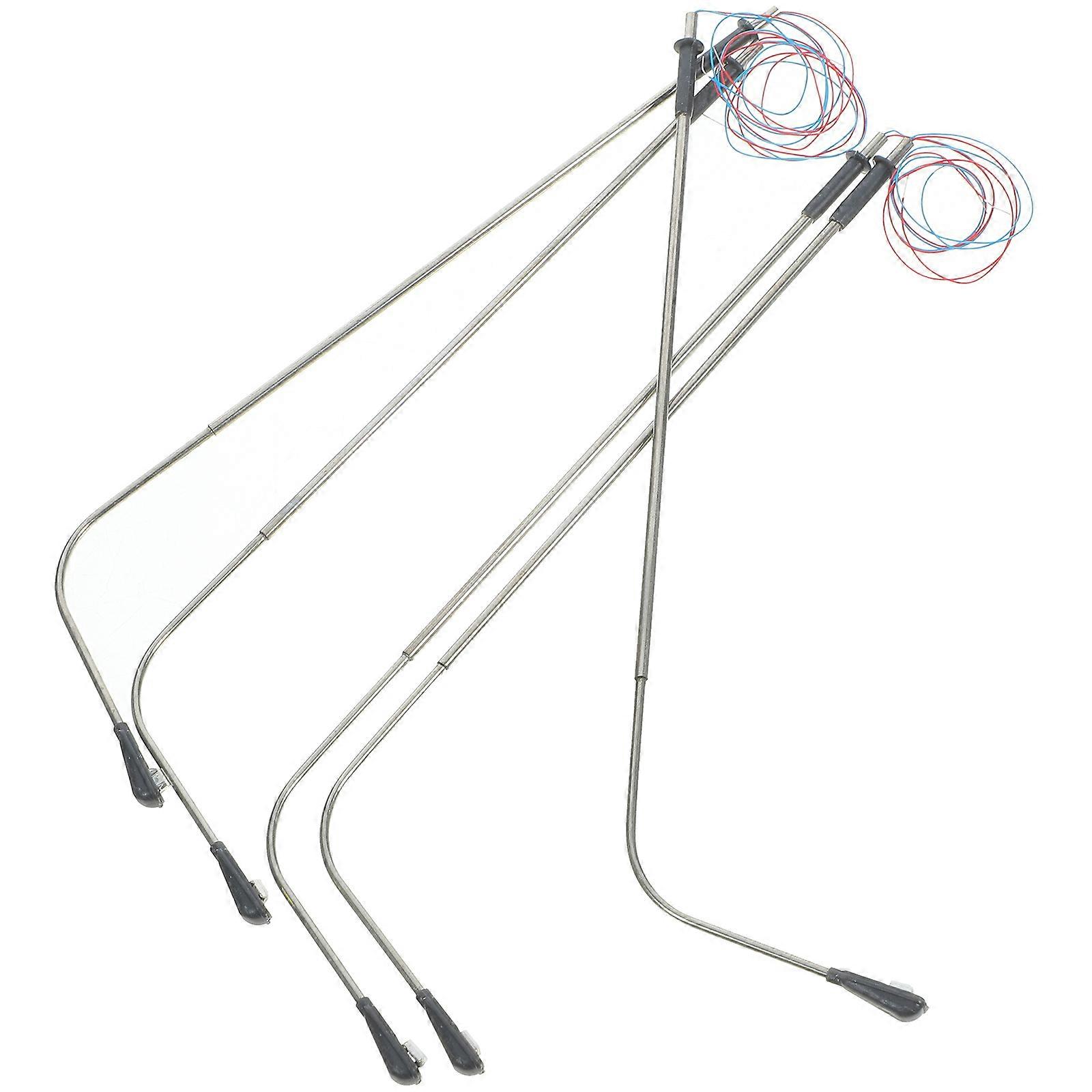 Miniature Lamp Building Model Micro Landscape Silver Color 5Pcs