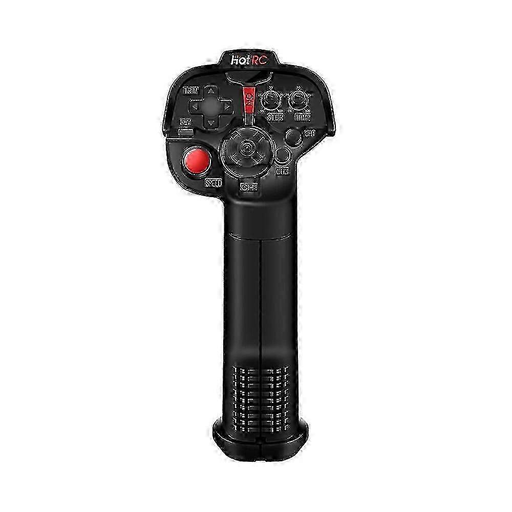 HOTRC DS-4A 2.4GHz 4CH Single-Hand Remote Control Transmitter for RC Car Boat Tank Airplane