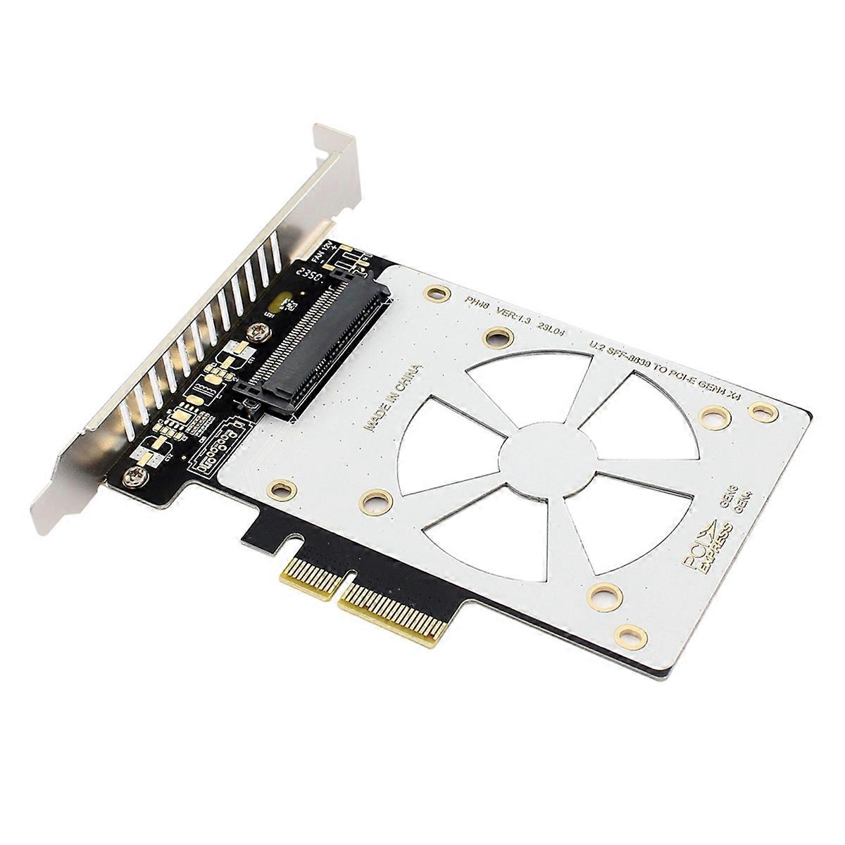 U.2 to PCIE Adapter PCI Express 3.0 X4/X8/X16 to SFF-8639 U.2 Adapter