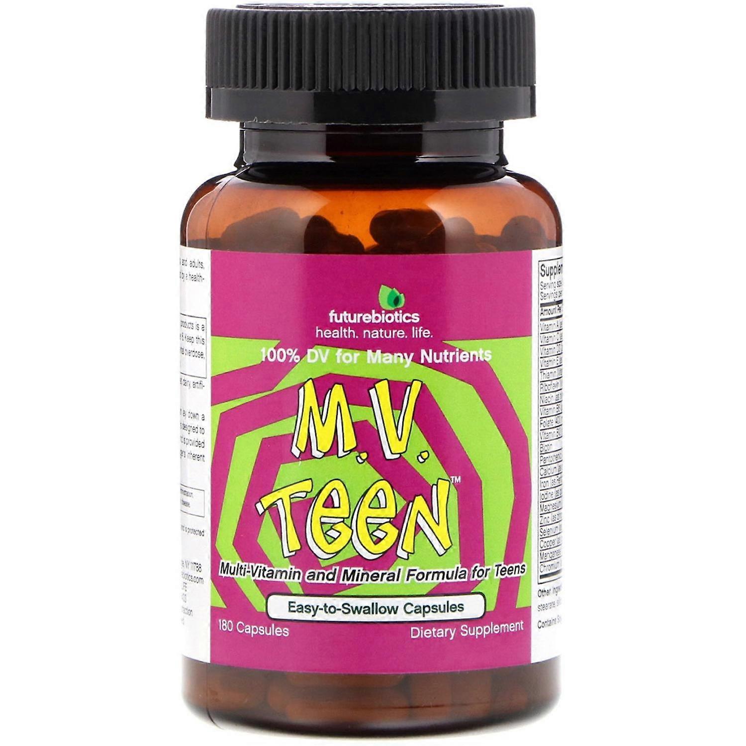 FutureBiotics, M.V. Teen, 180 Capsules