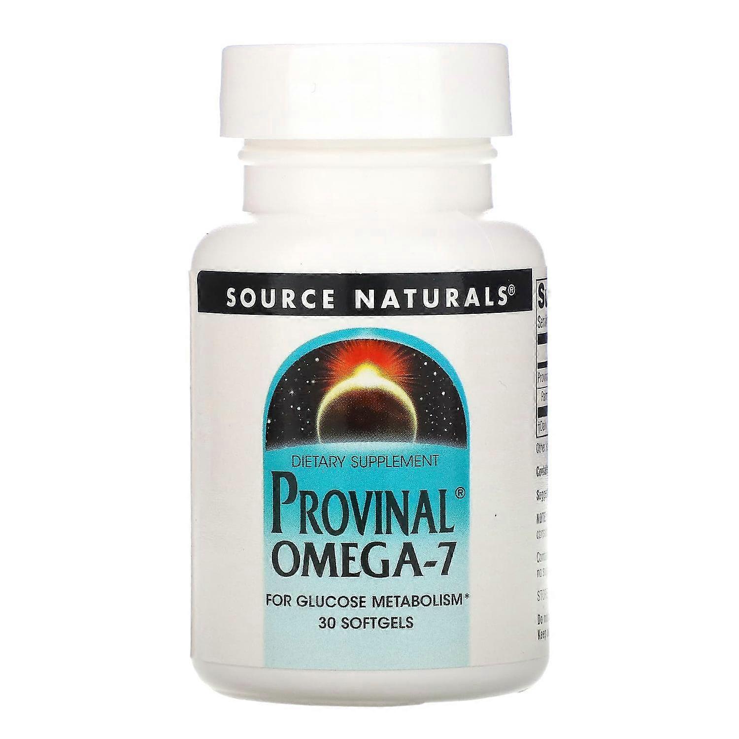 Source Naturals, Provinal Omega-7, 30 Softgels