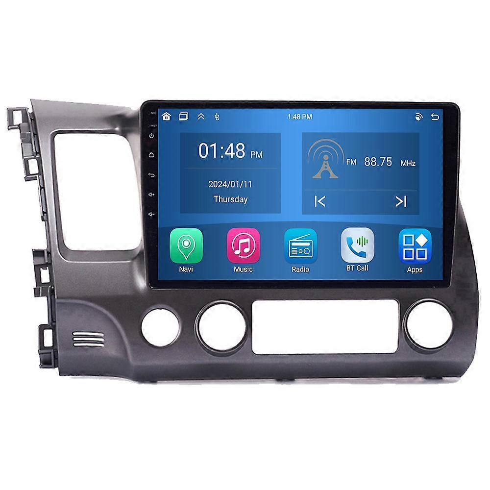 Car Multimedia Player 4G+64G For Honda Civic 8 FK FN FD 2005 - 2012 CarPlay Android Auto Stereo Radio GPS Navigation Autoradio Bluetooth 2Din Video