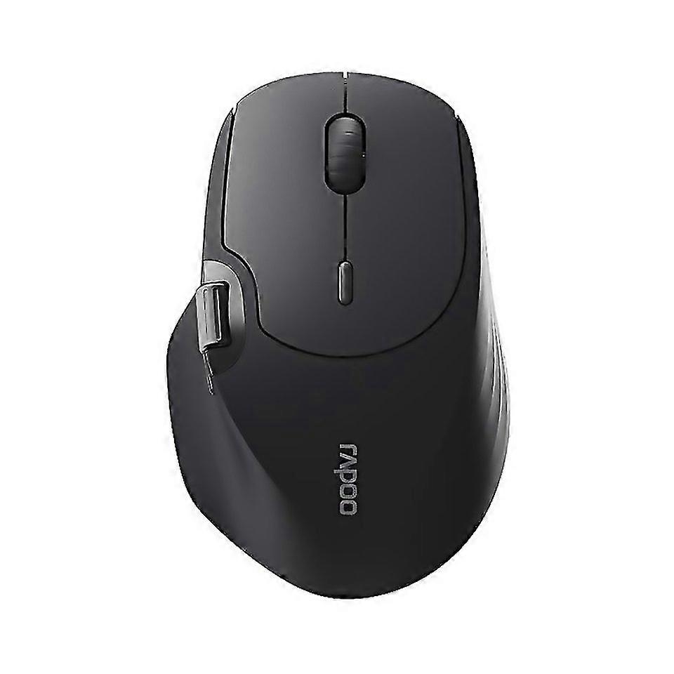 For Rapoo Mt560 3mode Wireless Bluetooth Mouse Ergonomic Desktop Laptop Mouse
