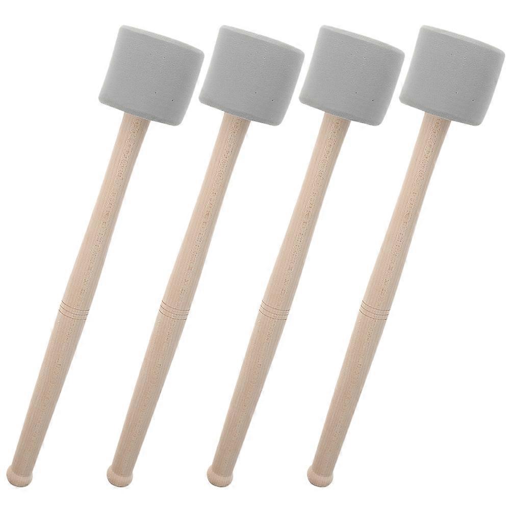 Percussion Mallet 10 Pairs For Drummers Performance Practices Gift Giving Grey Comfortable Grip Design