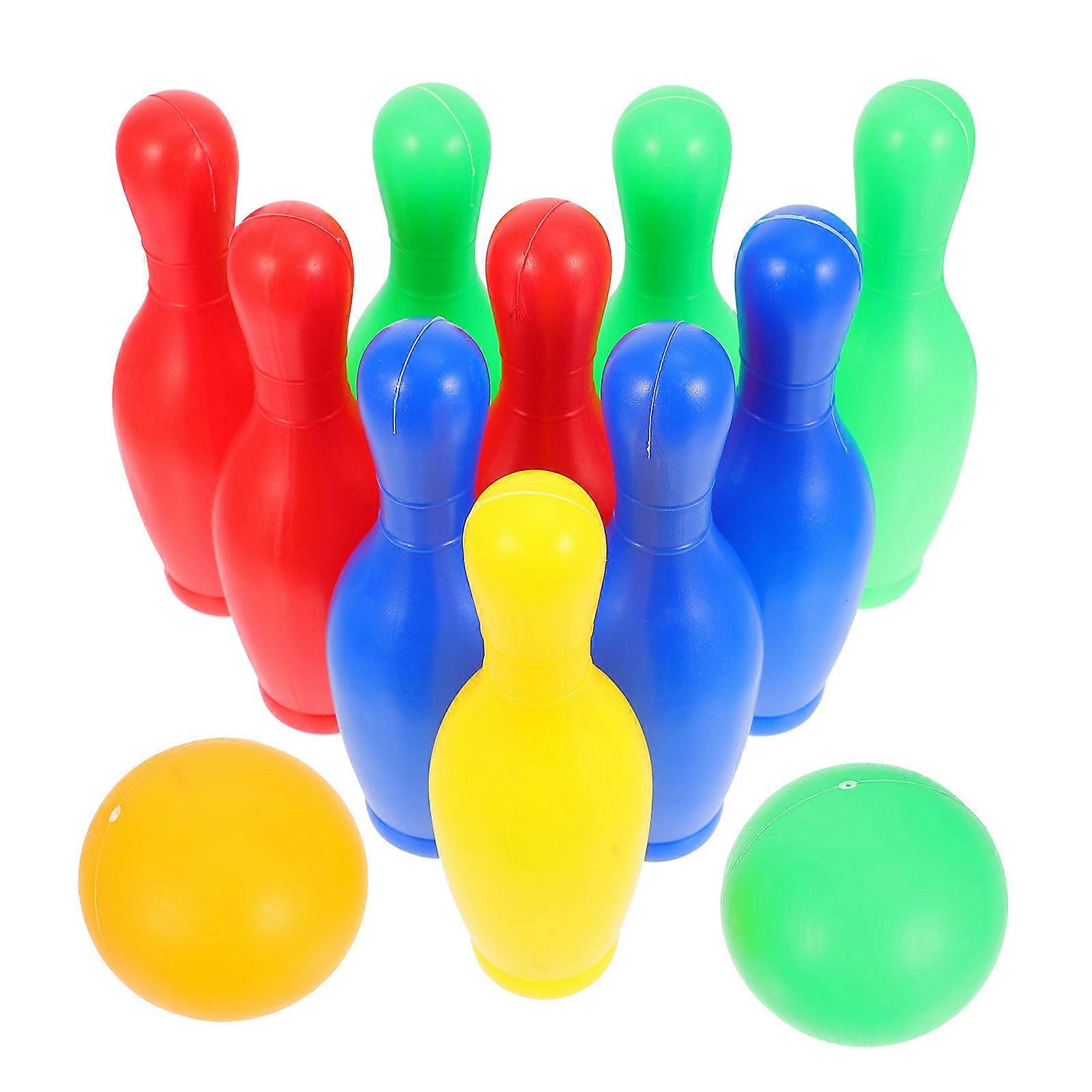 Bowling Toy Bowling Game Kit for Home 1Set Interactive Parent-Child Play