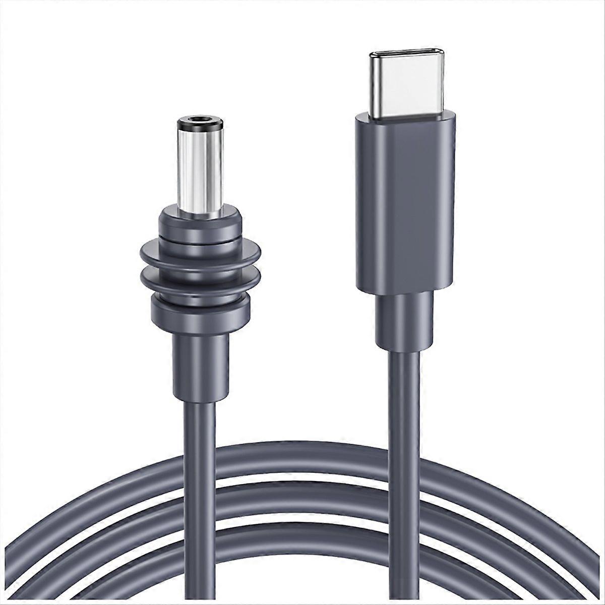 For Mini USB C to DC Power Cable 9.84FT Type-C to DC Cable