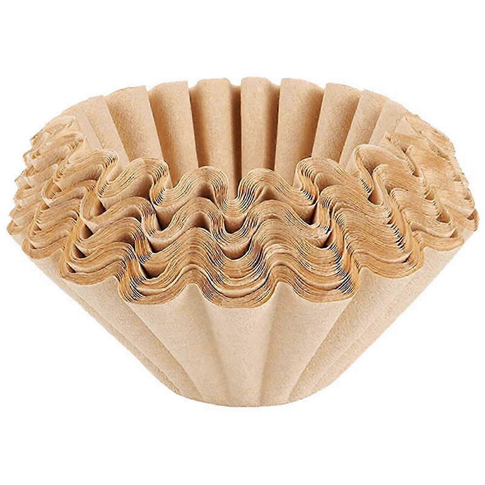 200 Count 1-4 Cup Coffee Filters Small Coffee Paper Filters Disposable Basket Filters Brown 26s