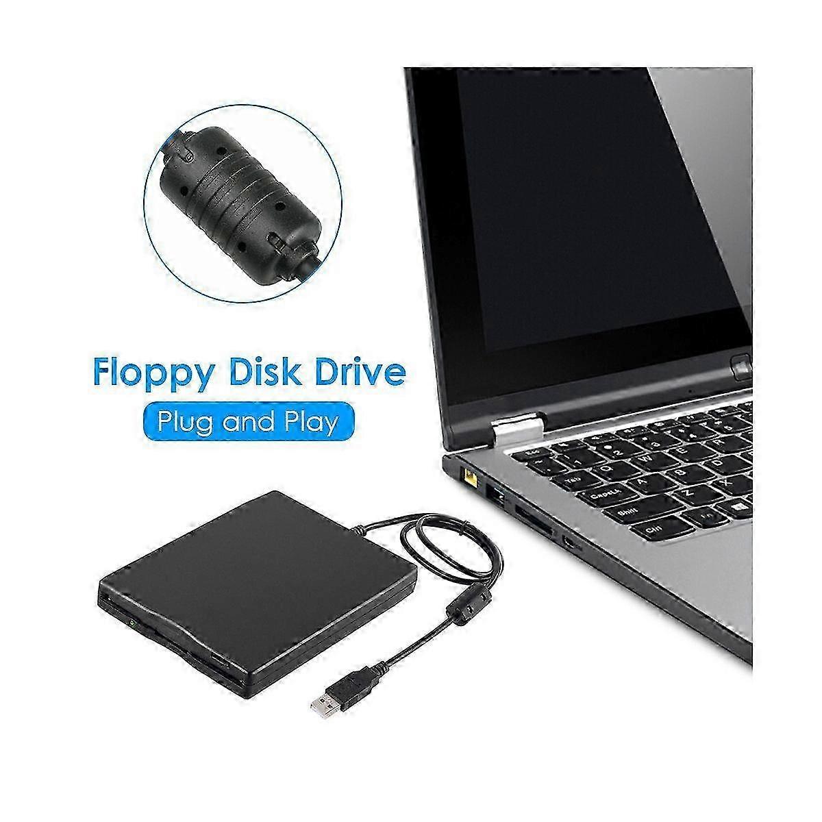 USB Floppy Disk Reader Drive 3.5In External Portable 1.44 MB FDD Diskette Drive for Windows 7 8 200 26s