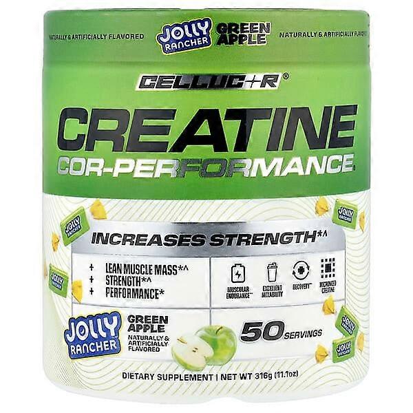 C4 / Cellucor, COR-PerformanceÃÂÃÂÃÂÃÂÃÂÃÂÃÂÃÂ® Creatine, Jolly Rancher, Green Apple, 11.1 oz (316 g)