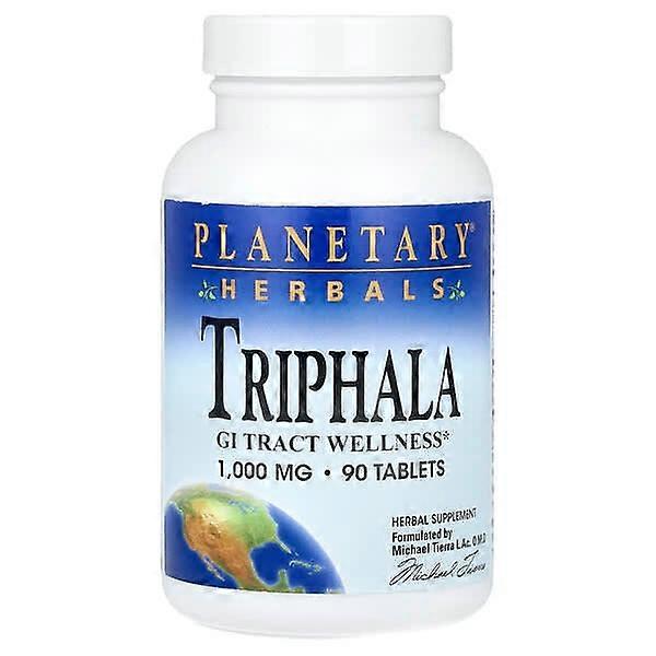 Planetary Herbals, Triphala, 90 Tablets
