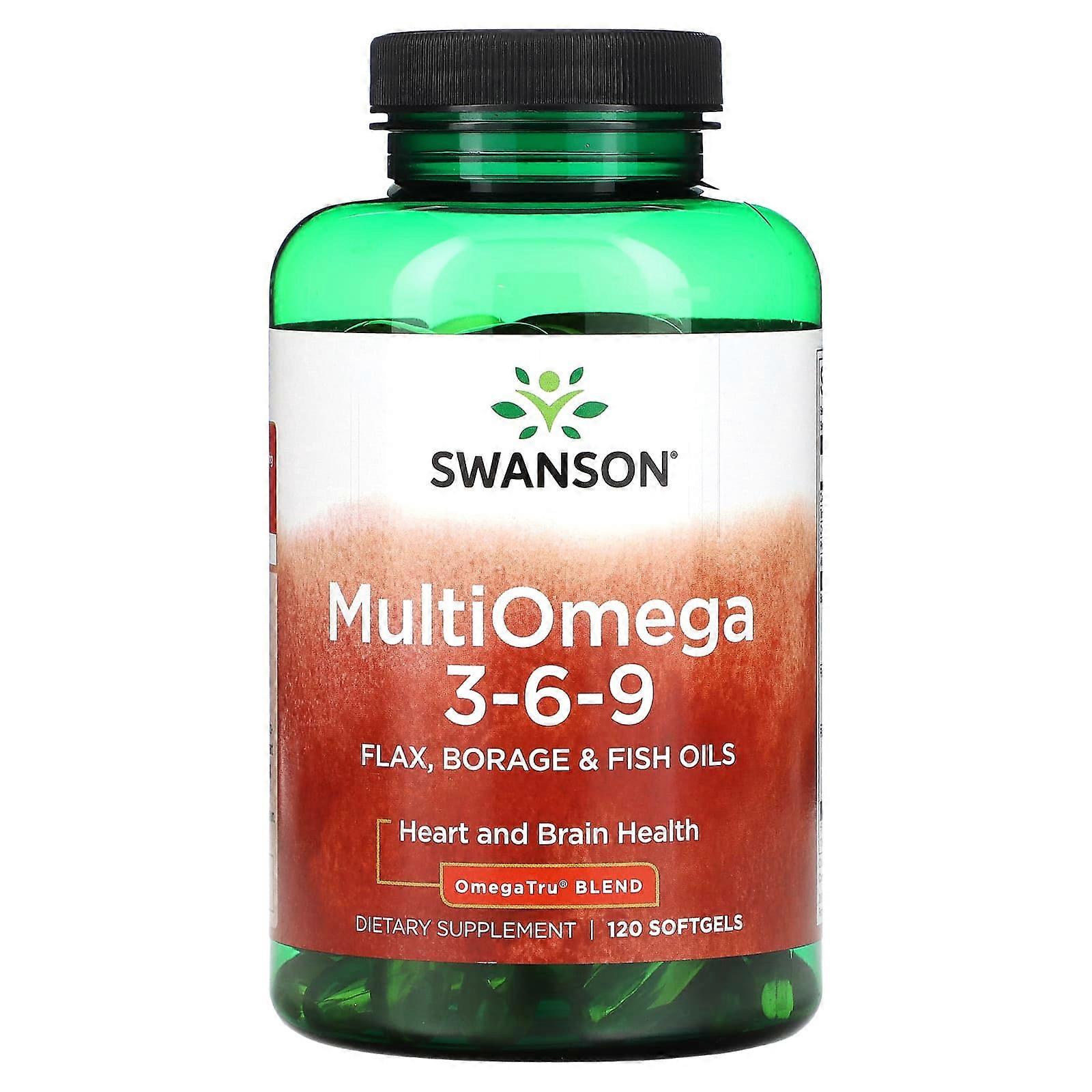 MultiOmega 3-6-9, 120 Softgels