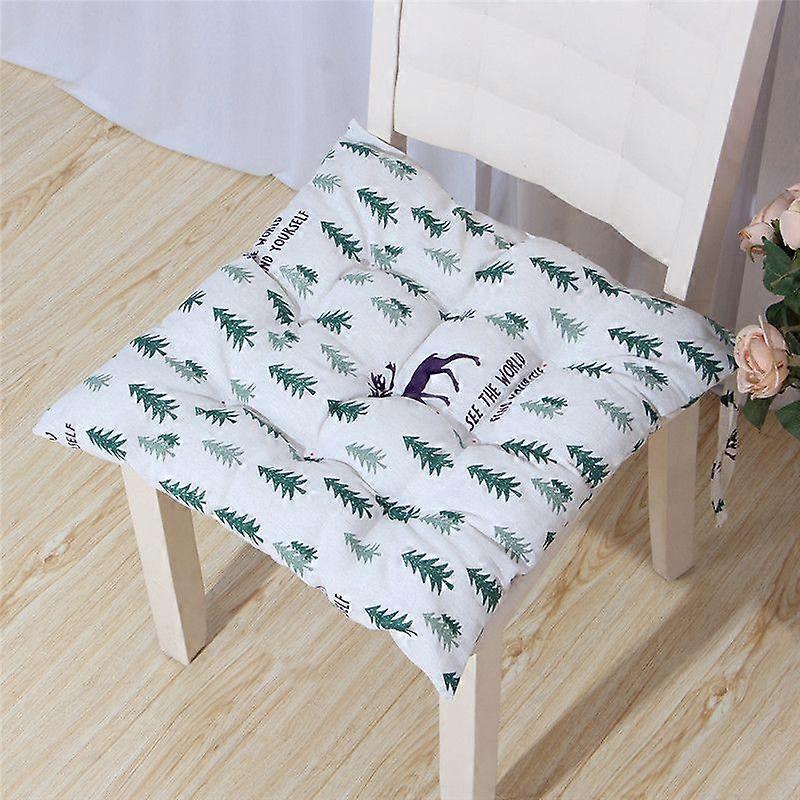 正方形のシートクッション38 x 38 cm、4ピースの家、キッチン、ダイニングルーム(D)に適しています