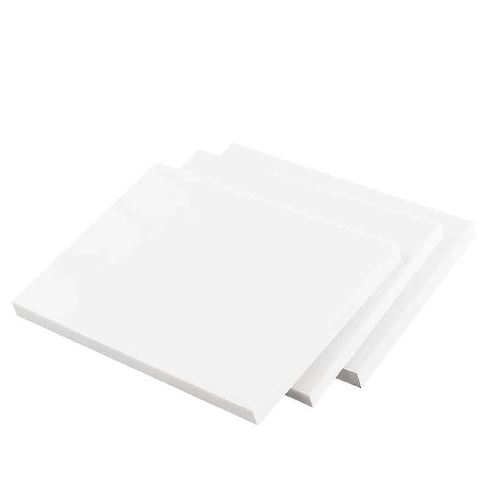 Nylon Sheets 150mm X 150mm White, 510mm Thick, 3Piece Pack For DIY, Construction, Mechanical Engineering